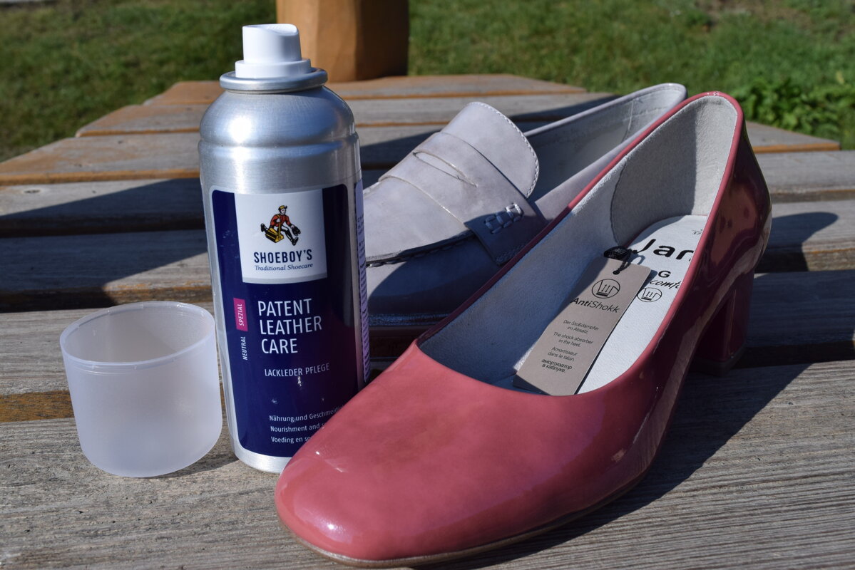 Sprej Na Lakovane Boty Shoeboy S Patent Leather Care 150 Ml