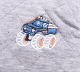 Zimní čepice Monster truck - šedá