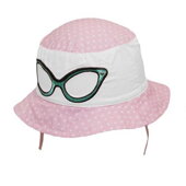 Dívčí klobouček - Zelené brýle