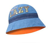 Dětský klobouk LAZY - orange