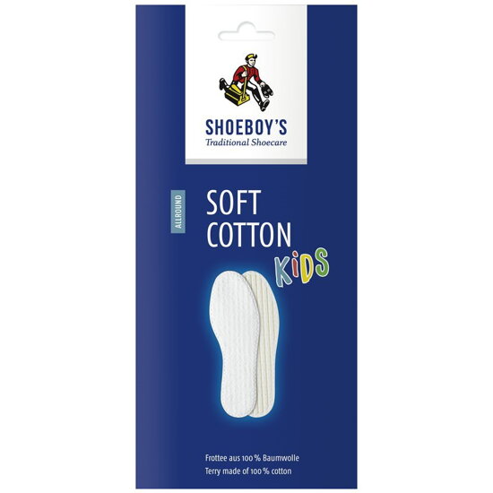 Dětské vložky do bot SHOEBOY´S SOFT COTTON KIDS